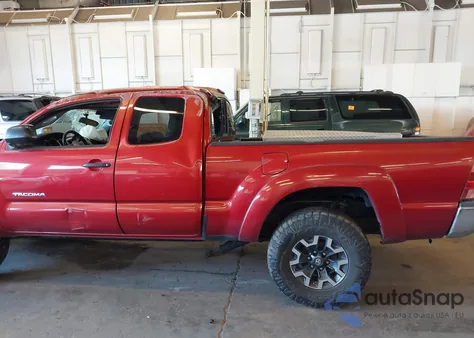 2007 Toyota Tacoma Base V6 из США, поврежденный, VIN 5TEUU42N87Z356034